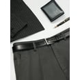 thumbnail image 7 of Maikun Belts for Men Black Belt Mens Dress Belt For Casual Suits Jeans Uniform, 7 of 7