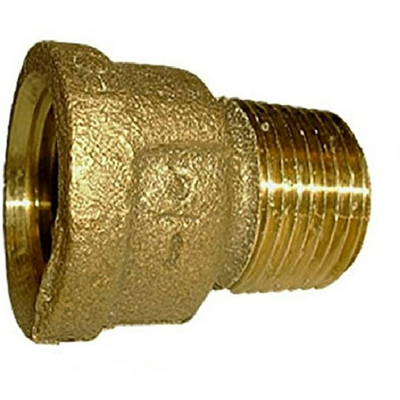 Supply Giant BREP0012-NL 1/2" Brass Extension Piece, Lead Free