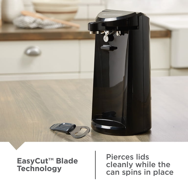  BLACK ON CANE ブラックオンケーン ポットセット！ Black & Decker Easy Cut EC500B, Extra-Tall Countertop Can Opener