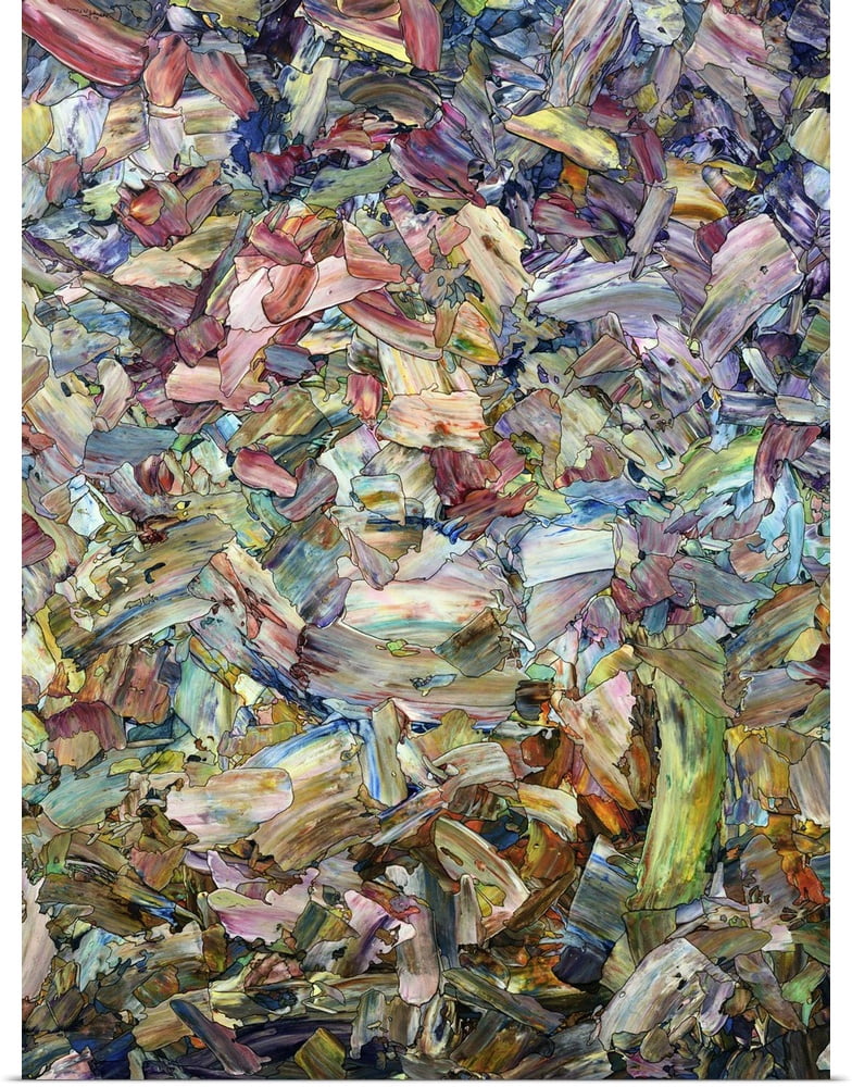 Poster Fragmentation Great BIG Canvas | Rolled James W. Johnson Poster Print entitled ...