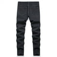 thumbnail image 5 of Mercatoo Boy's Skinny Fit Ripped 𝐃estroyed Distressed Fashion Denim Jeans Pants Pure Cotton Patchwork Pants Kids Comfort Waist Joggers, 5 of 9