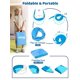 thumbnail image 4 of Piscina infantil Hikiddy plegable con toldo de 120 cm para 6 a 48 meses, 4 of 9