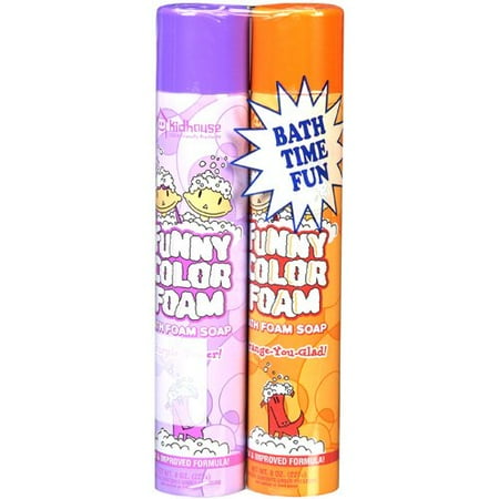 Funny Color Foam Twin Pak