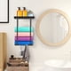 thumbnail image 5 of PHANCIR Toallero de Pared Retráctil para Baño, Toallero de Metal con Estante y Ganchos, Almacenamiento para Toallas de Baño y Toallas de Mano, Negro, 5 of 8