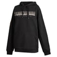 thumbnail image 2 of Men's FISLL  Black Tuskegee Golden Tigers Puff Print Sliced Pullover Hoodie, 2 of 3