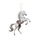 thumbnail image 1 of Colgante de caballo 2D acrílico realista, adorno navideño con lazo para colgar, ideal para amantes de la equitación., 1 of 8