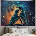 thumbnail image 2 of Orinice Night Sky Tapestry Wall Hanging Unique Style Graphic Tapestries Home Wall Decor Art for Living Room Bedroom Apartment Farmhouse Dorm 50x40inch, 2 of 6