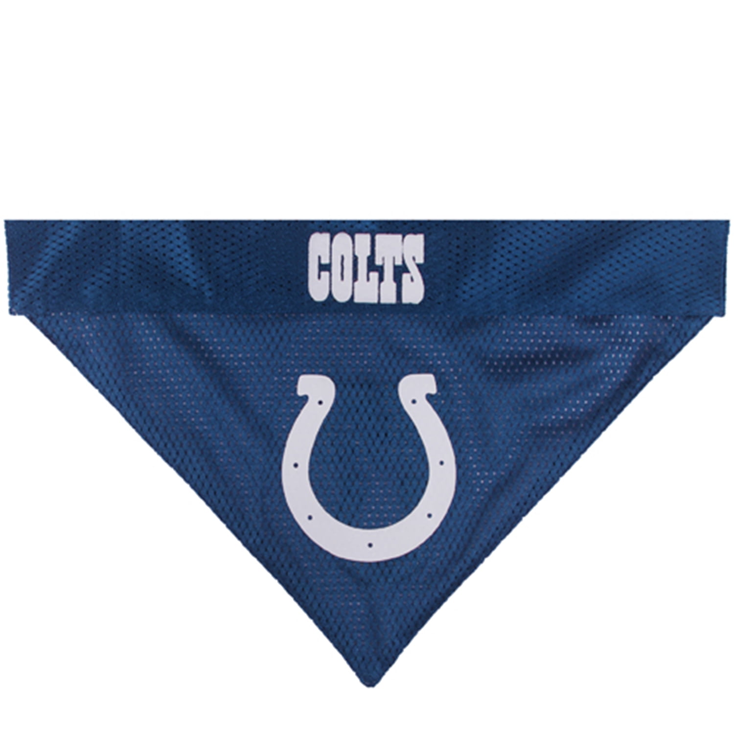 Pets First Nfl Indianapolis Colts Reversible Bandana -Home & Away Mesh & Premium Embroidery For Dogs & Cats