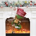 thumbnail image 2 of Medias de Navidad Calcetín Santa Claus Dulces Juguete Bolsa de regalo Decoración 03 Sunnimix Calcetín de navidad, 2 of 8