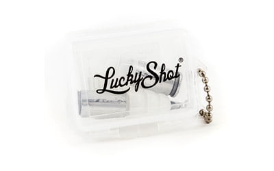 2 Monkey Trading 9MM Ear Plugs, Silver LSEP-9