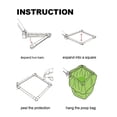 thumbnail image 2 of Portable Foldable Dog Pooper Scooper with Bag Attachment, No-Bend Pet Waste Picker Upper for Large Dogs, 2 of 12