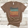 thumbnail image 6 of FLANNELS HAYRIDES PUMPKINS LEAVES BONFIRES Graphic Plus Short sleeve T-Shirt, 6 of 7