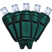 J Hofert M5 LED Christmas Light Set - Pure White, Energy Efficient - 200 Count