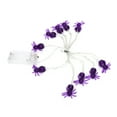 thumbnail image 3 of Guirlande Lumineuse LED en Forme d'Araignée Violette pour Décoration Intérieure et Extérieure de Fête, 3 of 8