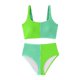 thumbnail image 4 of WILLBEST Conjuntos de Bikini Para Mujer, Trajes de Baño de Dos Piezas Con Cuello Cuadrado Fruncido, Trajes de Baño de Cintura Alta, 4 of 6