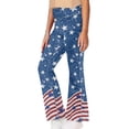 thumbnail image 2 of DISNIMO American Flag Star Girls Flare Leggings Kids Bell Bottom Leggings 13-14 Girls Bell Bottoms Pants for Kids Bottoms Girls High Waisted Flare Pants with Pockets for Kids Bootcut, 2 of 7