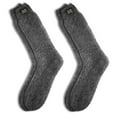 thumbnail image 2 of Polar Extreme Insulated Thermal Socks with Fleece Lining Pack of 2 (Gry Marled), 2 of 2