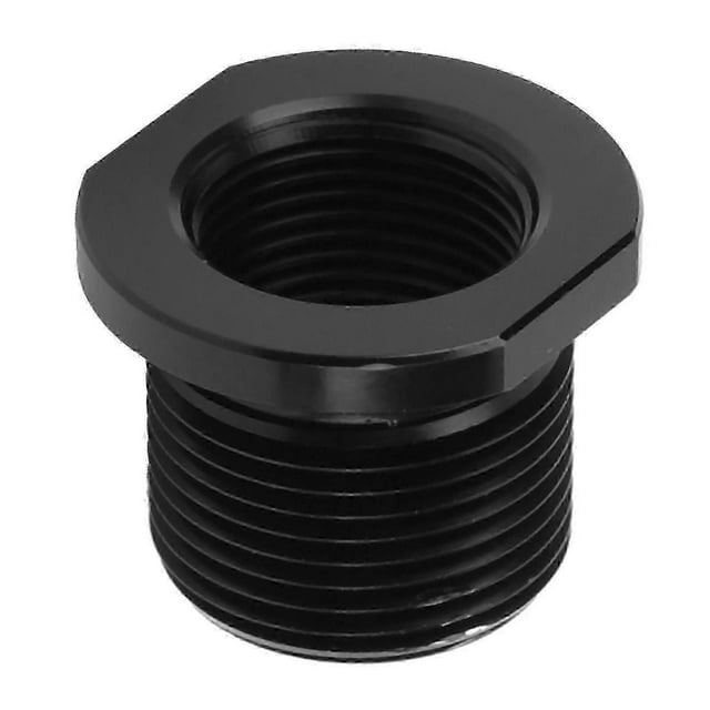 Aluminum Alloy Fuel Filter Adapter 1/2-28 to 5/8-24 Threaded Universal Connector Fitting