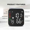 thumbnail image 3 of LCD Rechargeable Blood Pressure Monitor with Pulse Rate Tracking for Accurate Home Use, 3 of 5