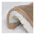thumbnail image 3 of Cobertor con Borrega Individual Camel, 3 of 4