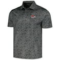 thumbnail image 2 of Men's Barstool Golf Black 3M Open Polo, 2 of 3