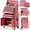Pink, variant on ZBOM 24.2 inch 10-Drawer Rolling Tool Chest, Sliding Metal Drawer Rolling Tool Storage Cabinet, Removable Toolbox Organizer for Workshop, Garage