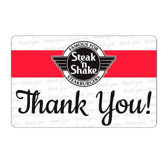 Steak 'n Shake $10 Thank You eGift Card [Email Delivery]