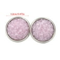 thumbnail image 4 of Pendientes Gotas Minnieouse de acero inoxidable rosa brillante, 4 of 6