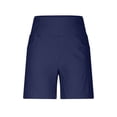thumbnail image 4 of Admvng Womens Stretch Shorts Plus Size Summer Casual Hiking Shorts, 4 of 9