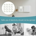 50 Pcs Protective Cover against Electric Shock Power Outlet Baby Proof