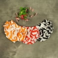 thumbnail image 6 of LYMAYTER 0-24M Baby Girl Cute Ruffle Diaper Covers Newborn Wavy Pattern Breathable Cotton Bloomer Bottoms, 6 of 7