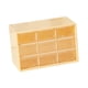 thumbnail image 3 of Mini organizador de cajones para caja de almacenamiento de aretes de escritorio para mujeres chicas con cajones transparentes para la oficina Home, 3 of 9