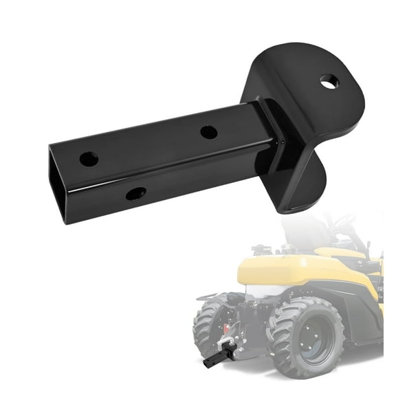 Kojem Sleeve Hitch Adaptor Universal for Garden Tractors Easy One-Pin Mounting Steel