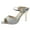 Silver, variant on Elecsop Gold Heels, Sexy Comfortable Heels for Women Sparkly, Stiletto Pointy High Heels, Open Toe Heels for Wedding Prom Holiday Party
