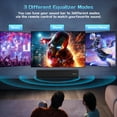 thumbnail image 3 of GCZ Sound Bar para TV, Barra de Sonido de 100W con Dolby Digital, HDMI, Bluetooth 5.3, 3 of 9
