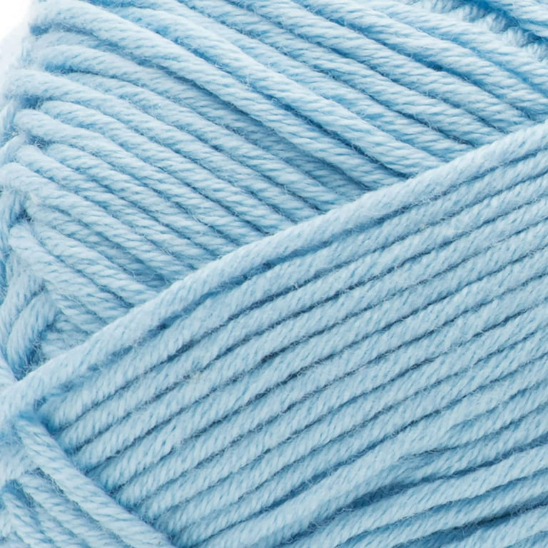 Bernat Softee Baby Cotton Dusk Sky Yarn - 3 Pack of 120g/4.25oz - Blend - 3 Dk (Light) - 254 Yards - Knitting/Crochet