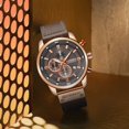 thumbnail image 6 of Mens Sport Military Analog Quartz Watch Chronograph Classic Casual Business Dress Waterproof Watch Multifunctional Wristwatch with Leather Strap, 6 of 6