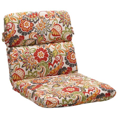 40.5" Eco-Friendly Outdoor Chair Cushion - Multi-Colored ...