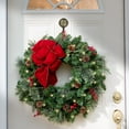 thumbnail image 2 of Haute Decor Attract® Pinch-Free Magnetic Wreath Hanger - Antique Brass, 2 of 5