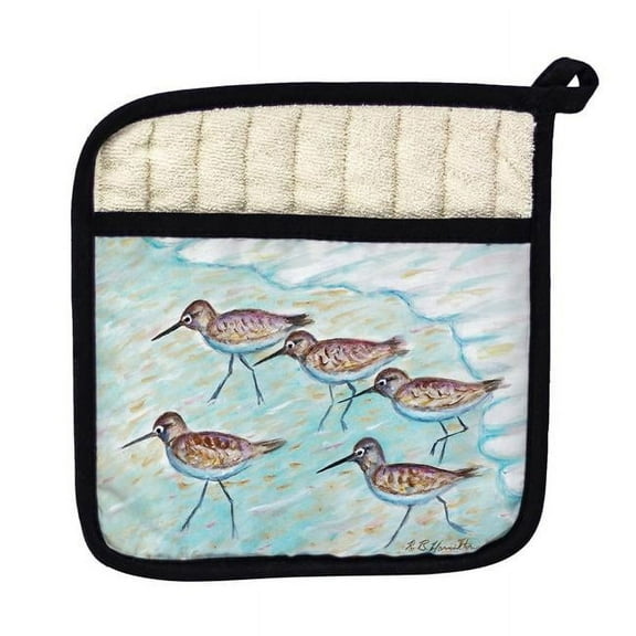 Betsy Drake PT269 Sandpipers Pot Holder
