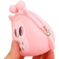 thumbnail image 2 of Cute Mini Purse Wallet Cartoon Animal Silicone Coin Pouch Handbag, 2 of 3