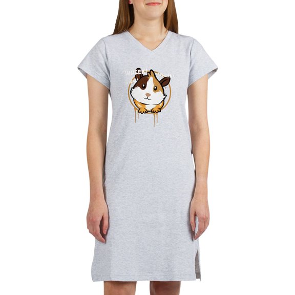 CafePress - Love Guinea Pigs Wheek Love This Graphic Wheek Whe - Women's Nightshirt