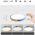 thumbnail image 4 of LED Ceiling Light With Remote Control Dimmable Ceiling Lamp Modern Living Room Lamp Bedroom Ceiling Lamp For Kitchen Study Room Office Bedroom yellow, 4 of 5