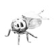 thumbnail image 2 of Tarro de Miel Macarena Multifuncional Bote de Especias Portátil Moderno Azucarero Plata, 2 of 8