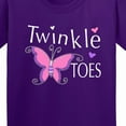 thumbnail image 4 of Inktastic Twinkle Toes Pretty Butterfly Youth T-Shirt, 4 of 5