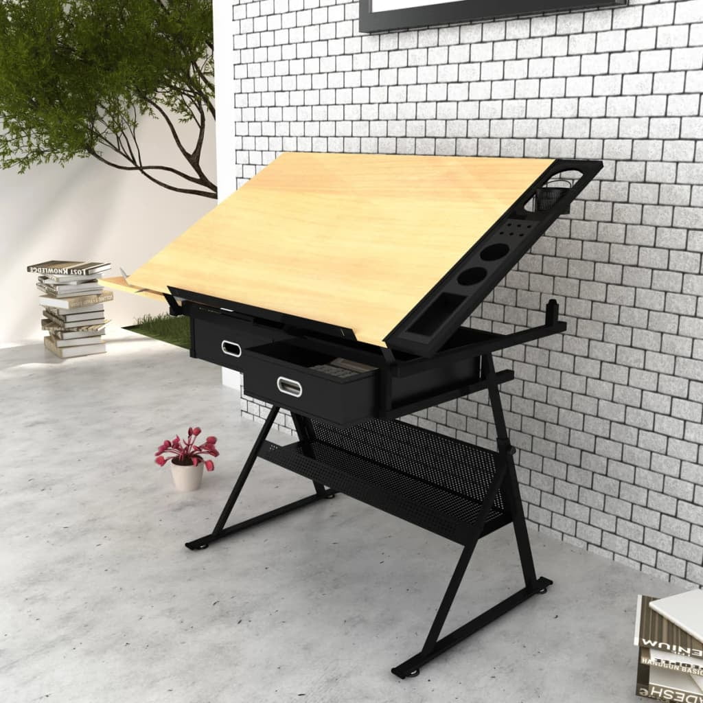 Lowestbes Computer Desk, Adjustable Drawing Station Desk w/Stool for Reading, Writing Art Craft Work Station Lowestbes Computer Desk, Adjustable Drawing Station Desk w/Stool for Reading, Writing Art Craft Work Station
