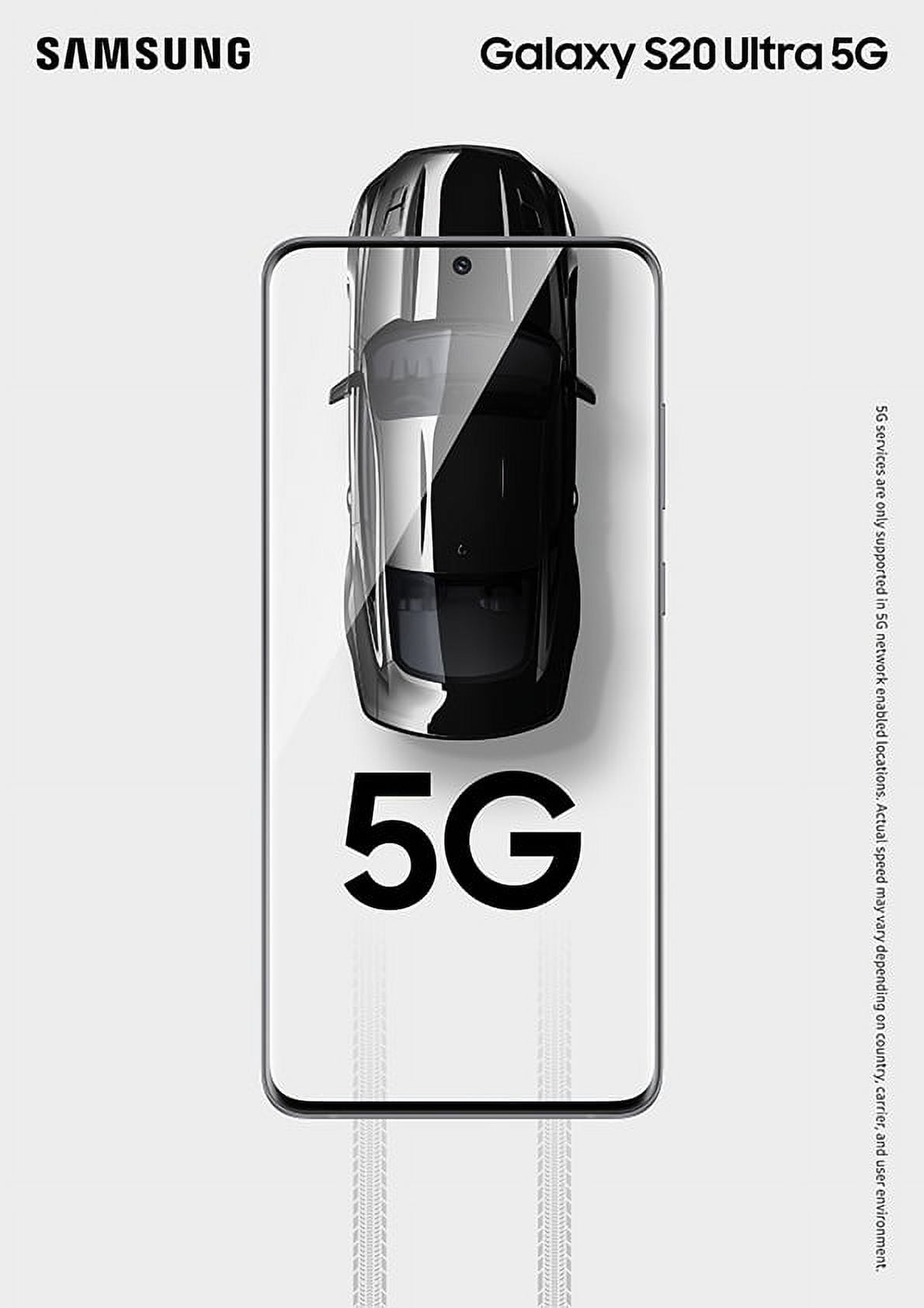Straight Talk Samsung Galaxy S20+ 5G*, 128 GB, Gray- Prepaid Smartphone