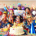 thumbnail image 7 of Meilimei Happy Birthday Confetti, 2.1 oz Metallic Foil Table Scatter Decorations for Birthday Party, Baby Shower, Cake Balloon Decoration, 7 of 7