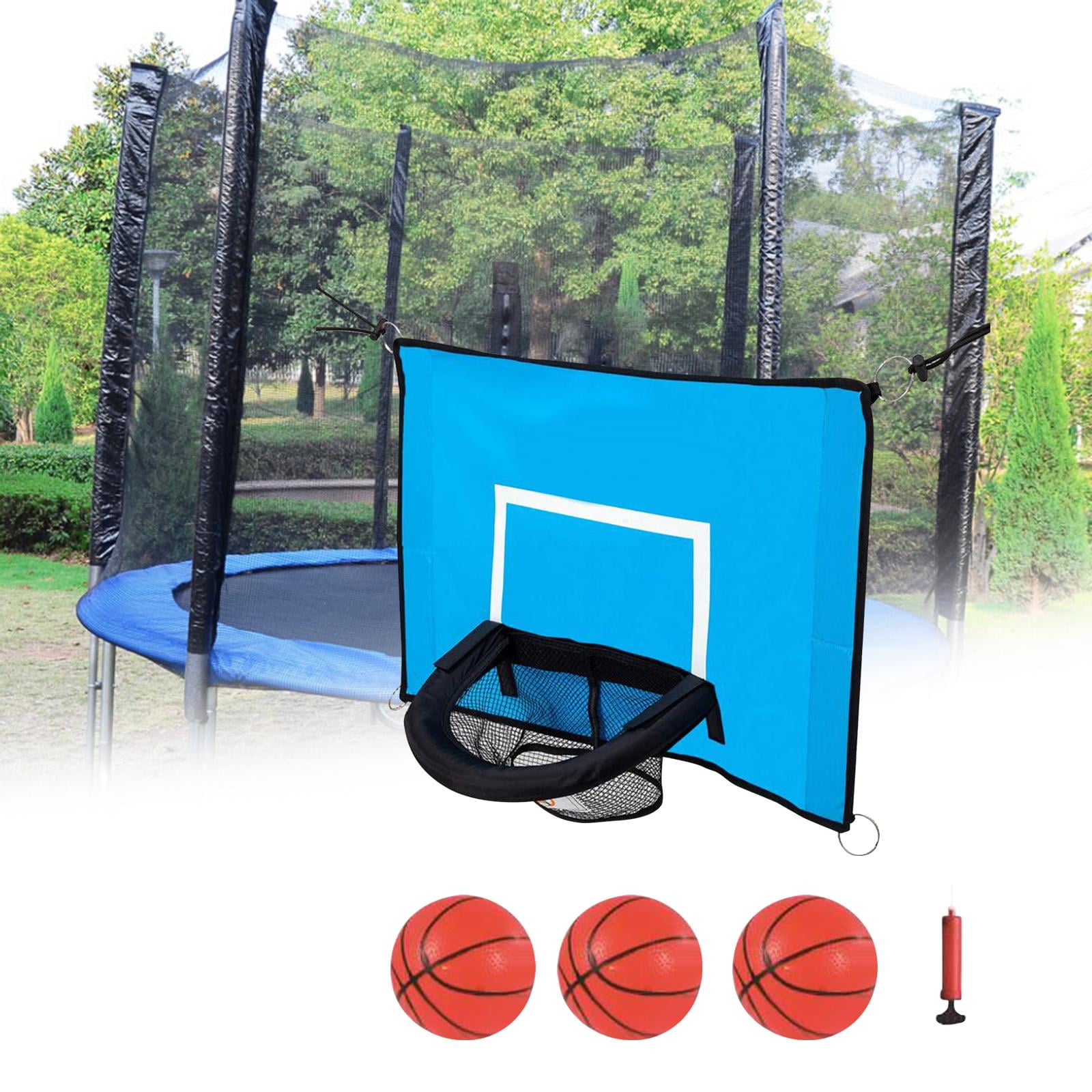 harayaa Basketball Hoop for Trampoline Basketball Training Outside Indoor Outdoor Sports Style A
