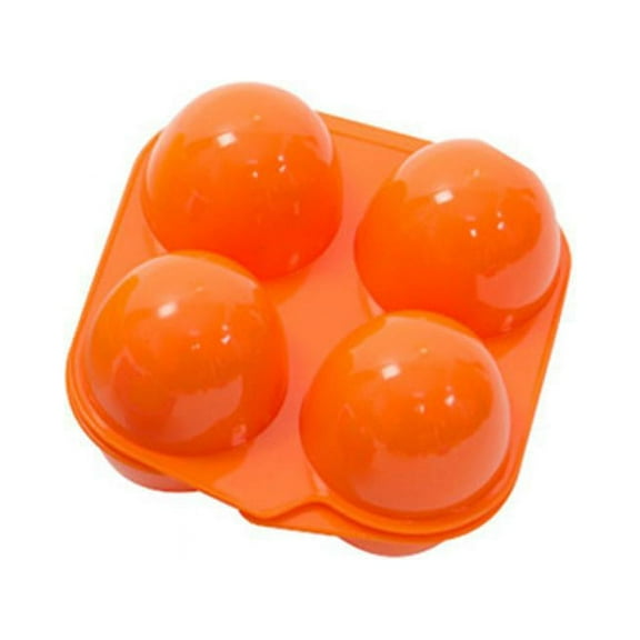 Grid Egg Storage Box Portable Plastic Egg Holder Container Organizer